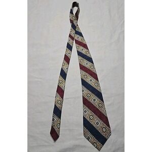 Jos. A. Bank Men's Silk Necktie Geometric Pattern